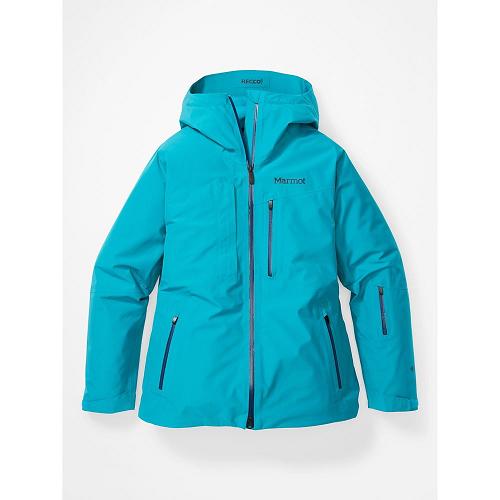 Marmot Lightray Ski Jacket For Womens Blue UNL508236